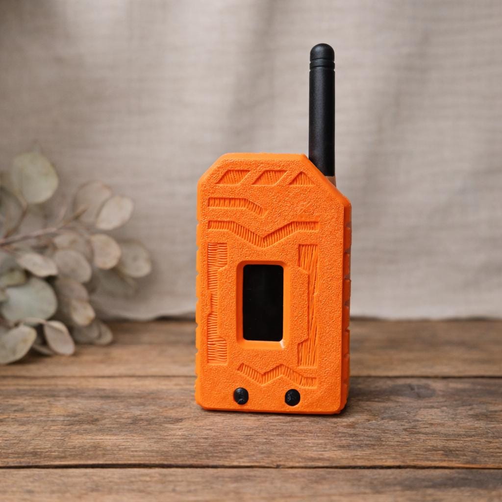 Compact Meshtastic / MeshCore Case for Heltec V3/V4 | Portable LoRa Mesh Node Enclosure