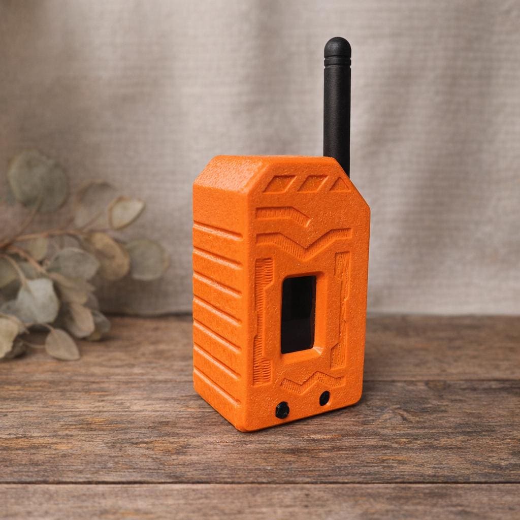 Compact Meshtastic / MeshCore Case for Heltec V3/V4 | Portable LoRa Mesh Node Enclosure