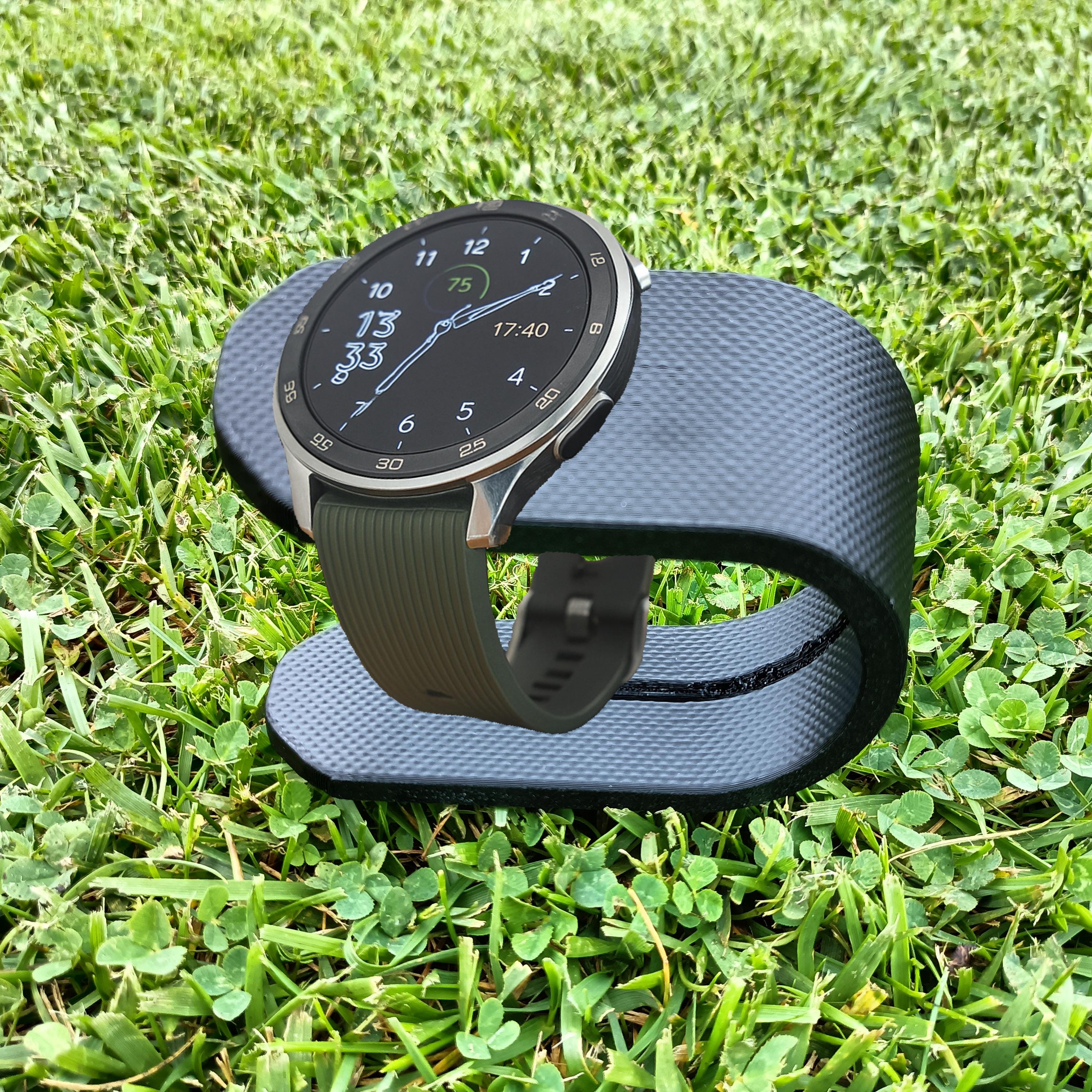 OnePlus Watch 3 Charger Stand 3D Printed in ABS Anniversary Gift - Birthday Gift