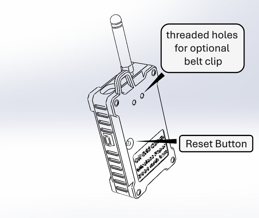 Discover a compact Meshtastic node with Heltec Wireless Paper display, InkHUD interface, high-capacity 3000mAh battery, and rugged 3D printed enclosure for reliable long-range communication.